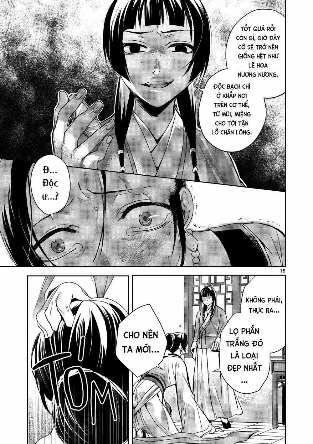 Dược Sư Tự Sự - Nhật Ký Giải Mã Bí Ẩn Chốn Hậu Cung Của Maomao Chapter 5 trang 14