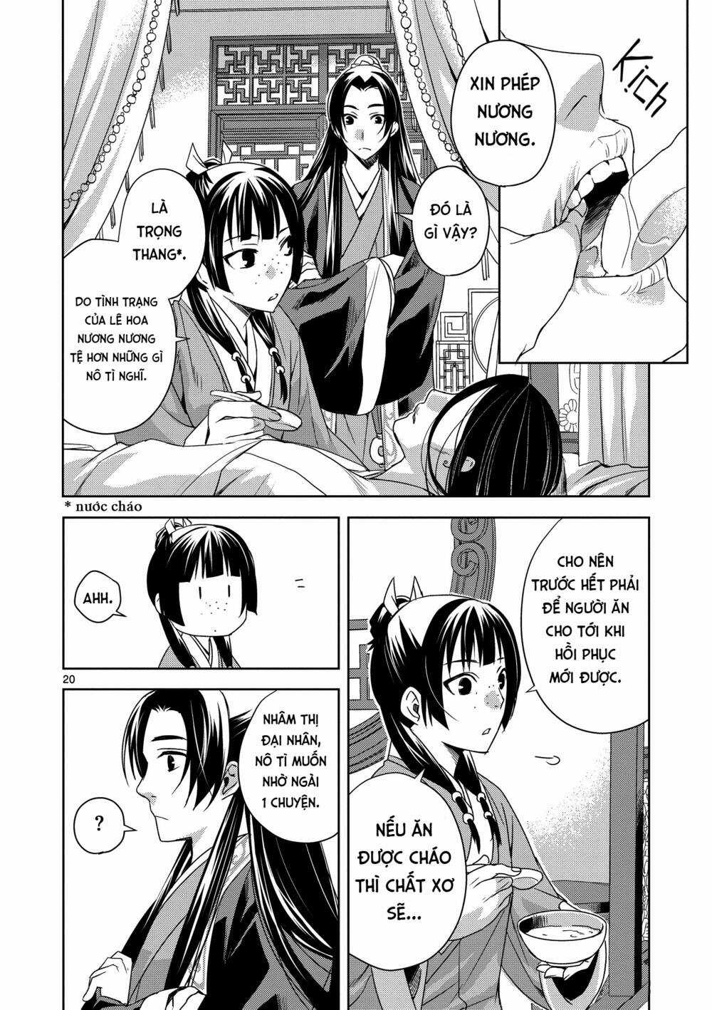 Dược Sư Tự Sự - Nhật Ký Giải Mã Bí Ẩn Chốn Hậu Cung Của Maomao Chapter 5 trang 18