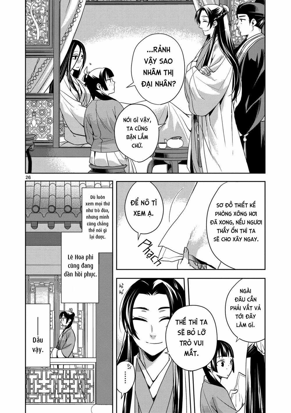 Dược Sư Tự Sự - Nhật Ký Giải Mã Bí Ẩn Chốn Hậu Cung Của Maomao Chapter 5 trang 24
