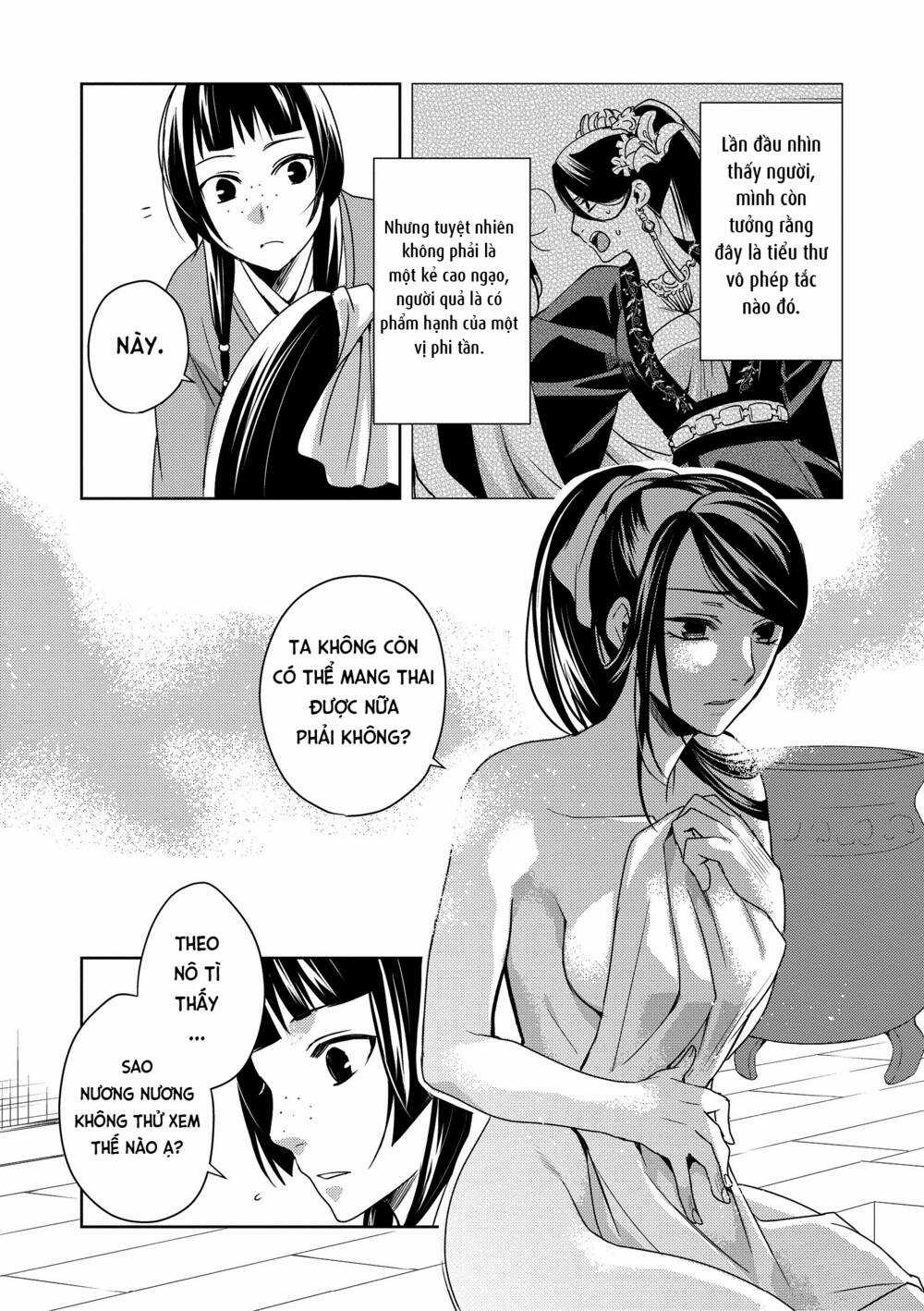 Dược Sư Tự Sự - Nhật Ký Giải Mã Bí Ẩn Chốn Hậu Cung Của Maomao Chapter 5 trang 32