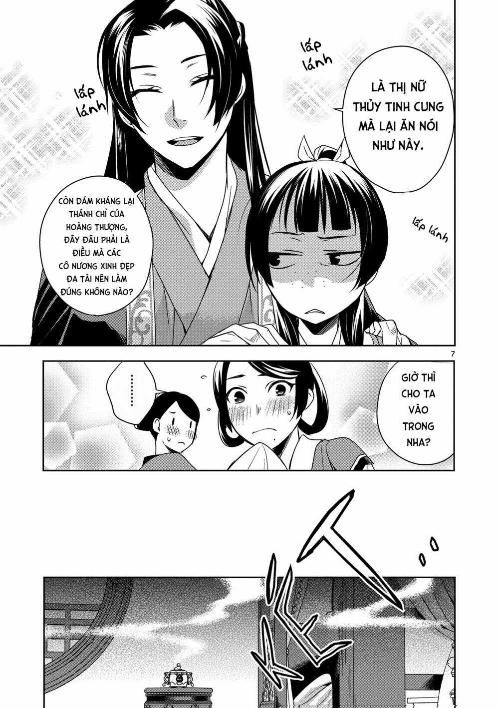 Dược Sư Tự Sự - Nhật Ký Giải Mã Bí Ẩn Chốn Hậu Cung Của Maomao Chapter 5 trang 6