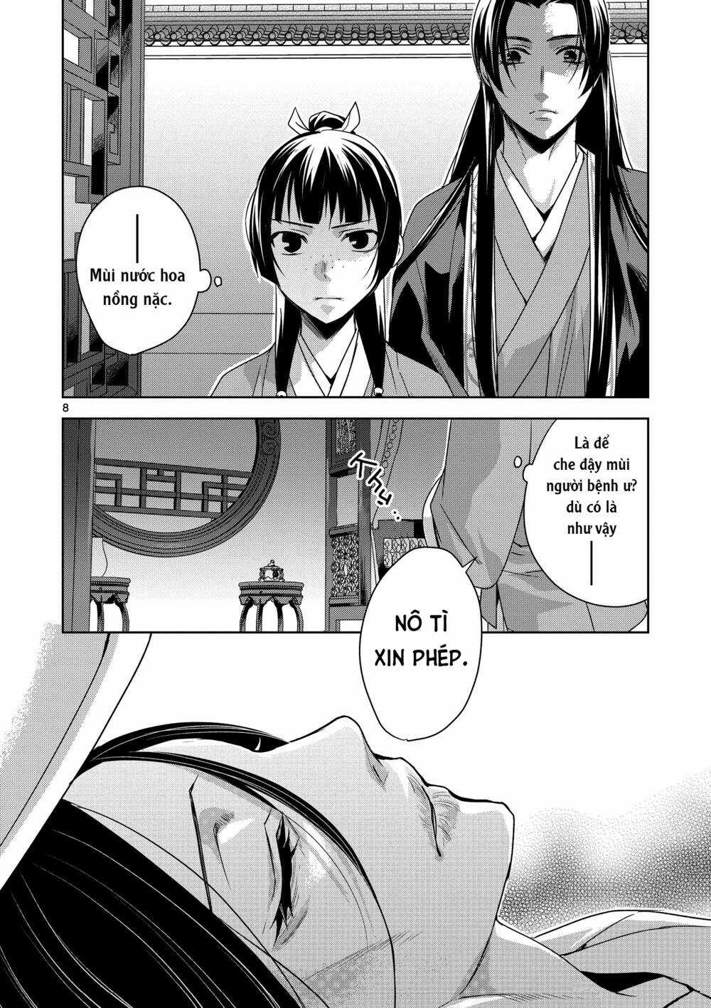 Dược Sư Tự Sự - Nhật Ký Giải Mã Bí Ẩn Chốn Hậu Cung Của Maomao Chapter 5 trang 7