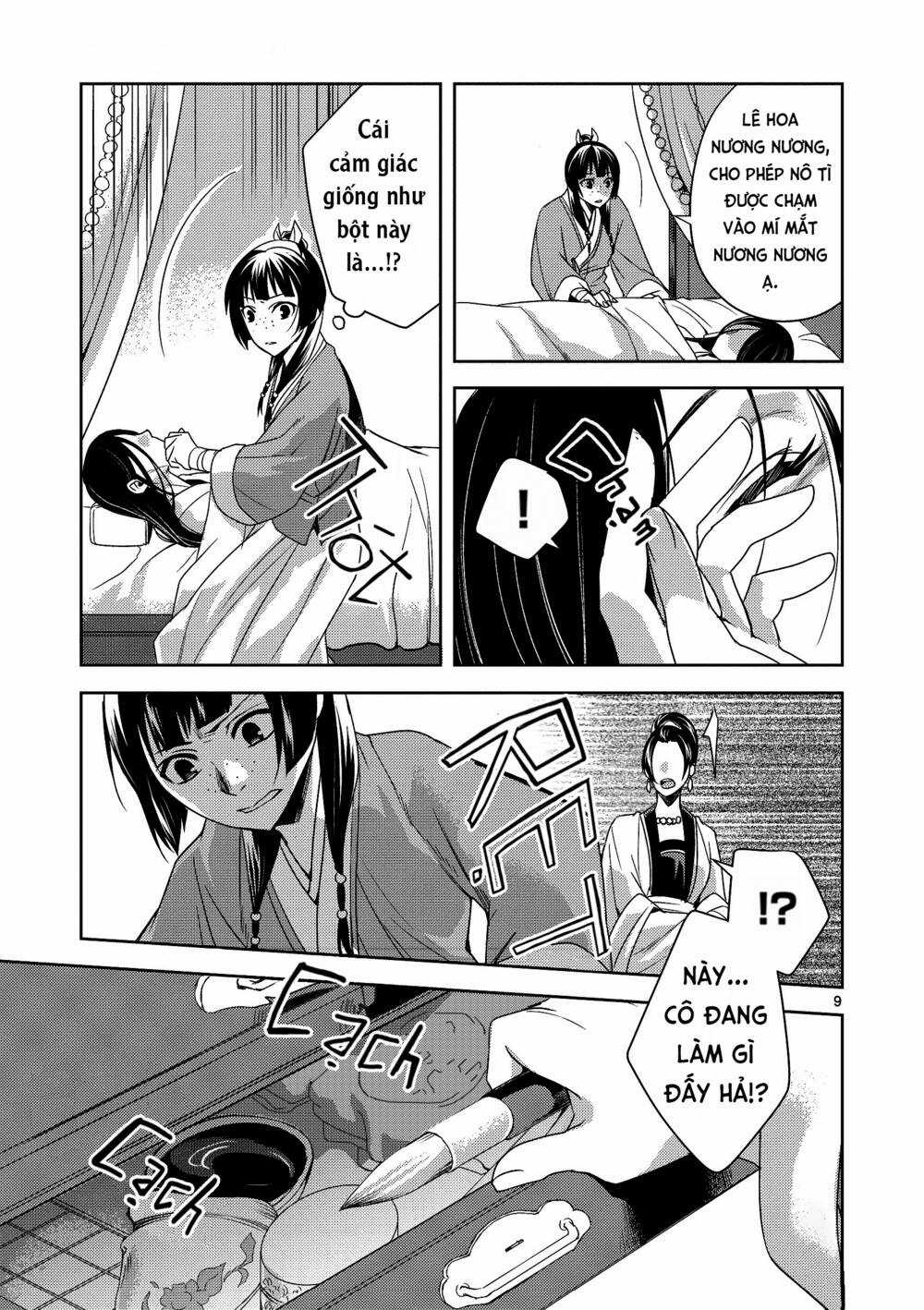 Dược Sư Tự Sự - Nhật Ký Giải Mã Bí Ẩn Chốn Hậu Cung Của Maomao Chapter 5 trang 8