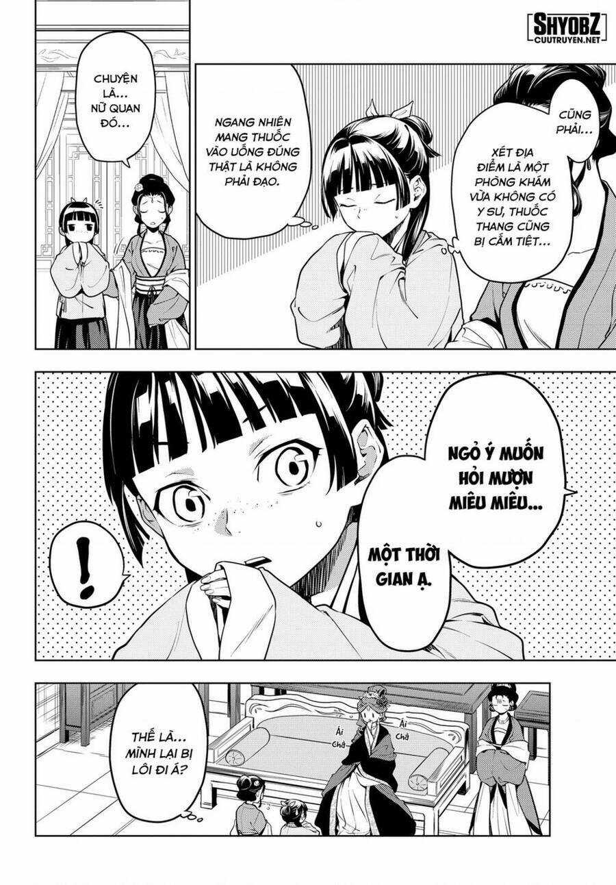 Dược Sư Tự Sự - Nhật Ký Giải Mã Bí Ẩn Chốn Hậu Cung Của Maomao Chapter 50 trang 2