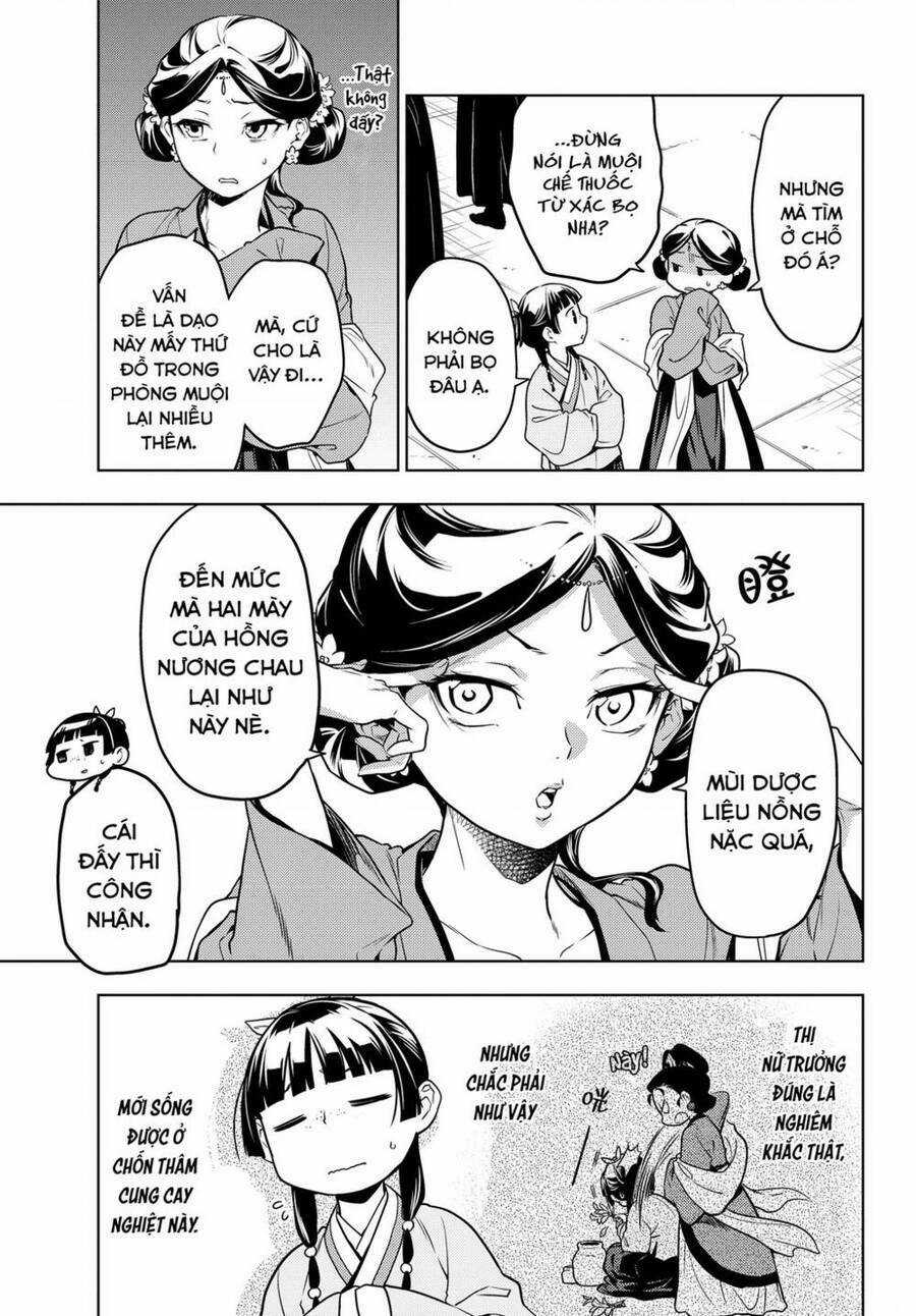 Dược Sư Tự Sự - Nhật Ký Giải Mã Bí Ẩn Chốn Hậu Cung Của Maomao Chapter 50 trang 5