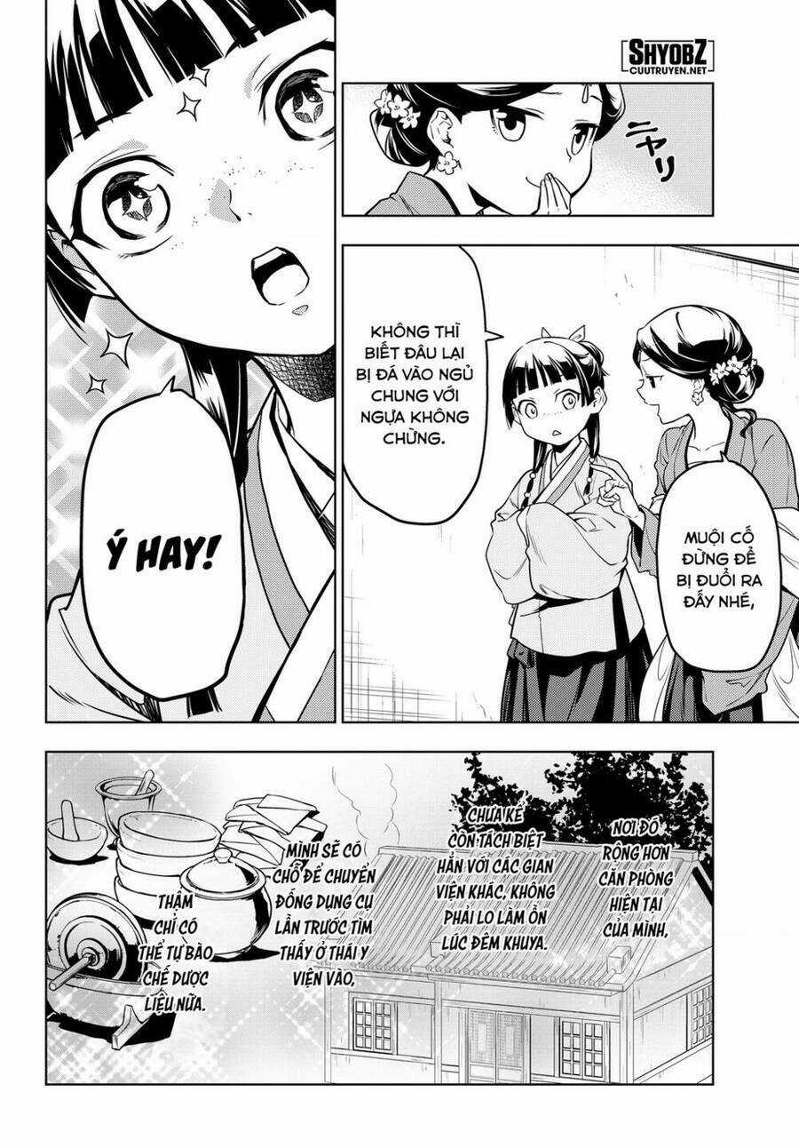 Dược Sư Tự Sự - Nhật Ký Giải Mã Bí Ẩn Chốn Hậu Cung Của Maomao Chapter 50 trang 6