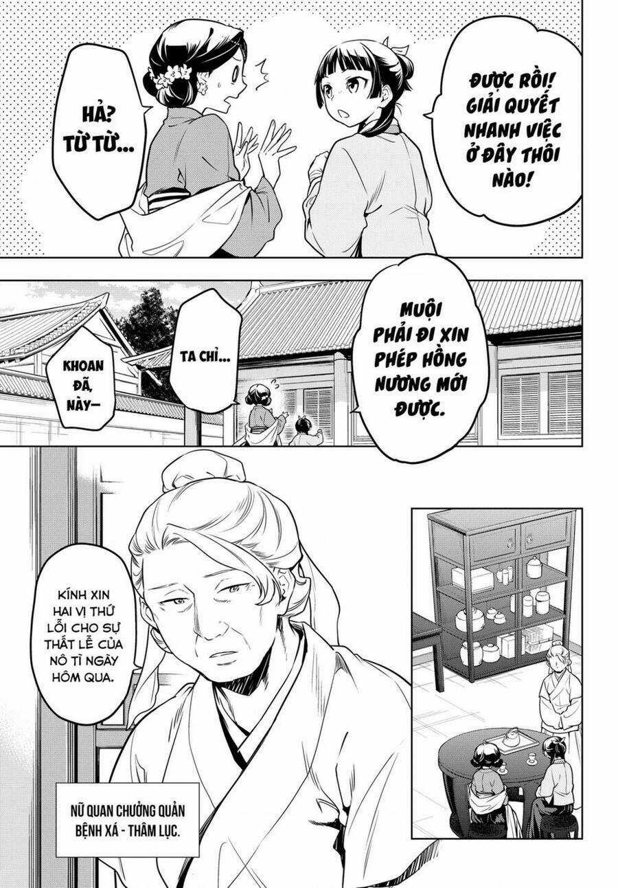 Dược Sư Tự Sự - Nhật Ký Giải Mã Bí Ẩn Chốn Hậu Cung Của Maomao Chapter 50 trang 7