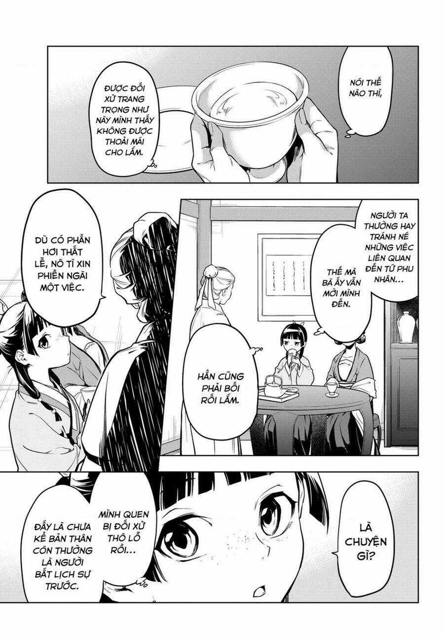 Dược Sư Tự Sự - Nhật Ký Giải Mã Bí Ẩn Chốn Hậu Cung Của Maomao Chapter 50 trang 9