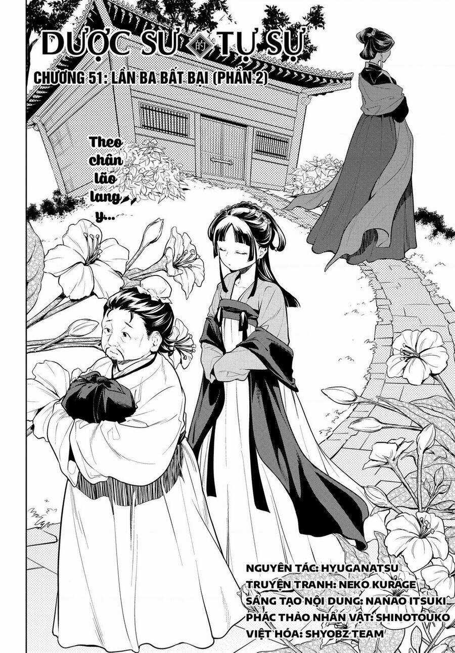 Dược Sư Tự Sự - Nhật Ký Giải Mã Bí Ẩn Chốn Hậu Cung Của Maomao Chapter 51 trang 2