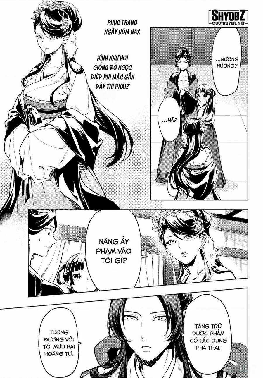 Dược Sư Tự Sự - Nhật Ký Giải Mã Bí Ẩn Chốn Hậu Cung Của Maomao Chapter 52 trang 12