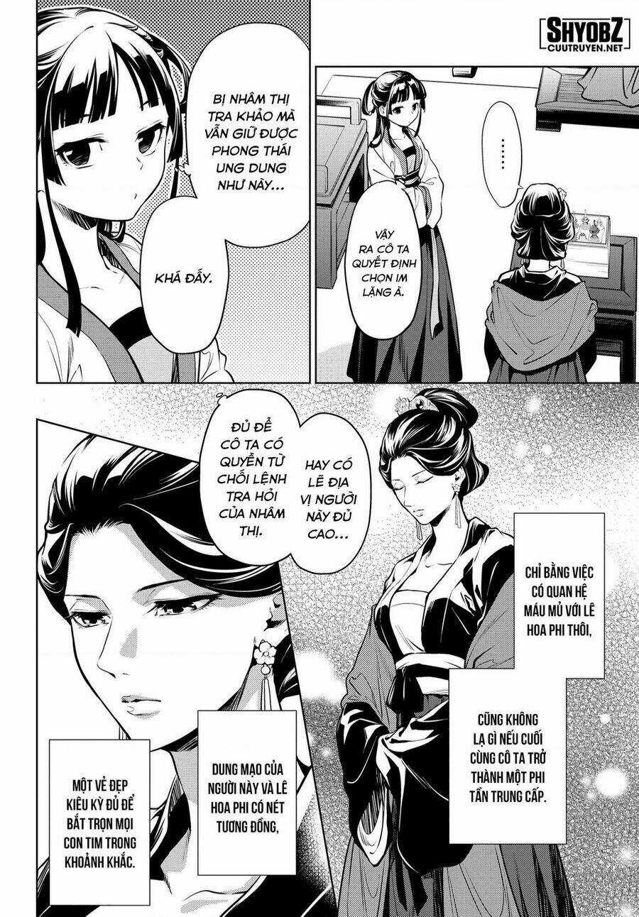 Dược Sư Tự Sự - Nhật Ký Giải Mã Bí Ẩn Chốn Hậu Cung Của Maomao Chapter 52 trang 3