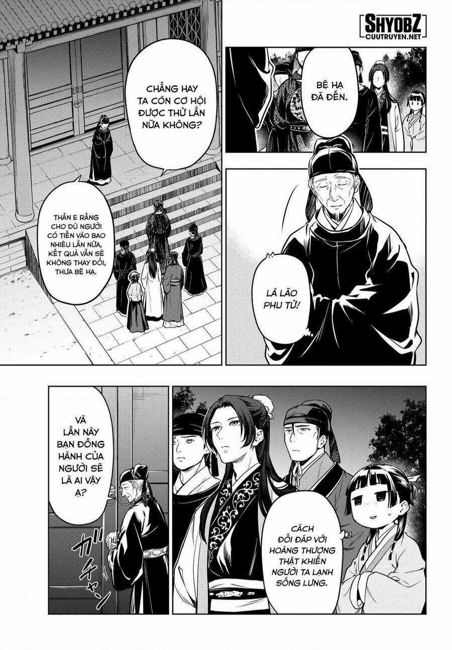 Dược Sư Tự Sự - Nhật Ký Giải Mã Bí Ẩn Chốn Hậu Cung Của Maomao Chapter 53 trang 15