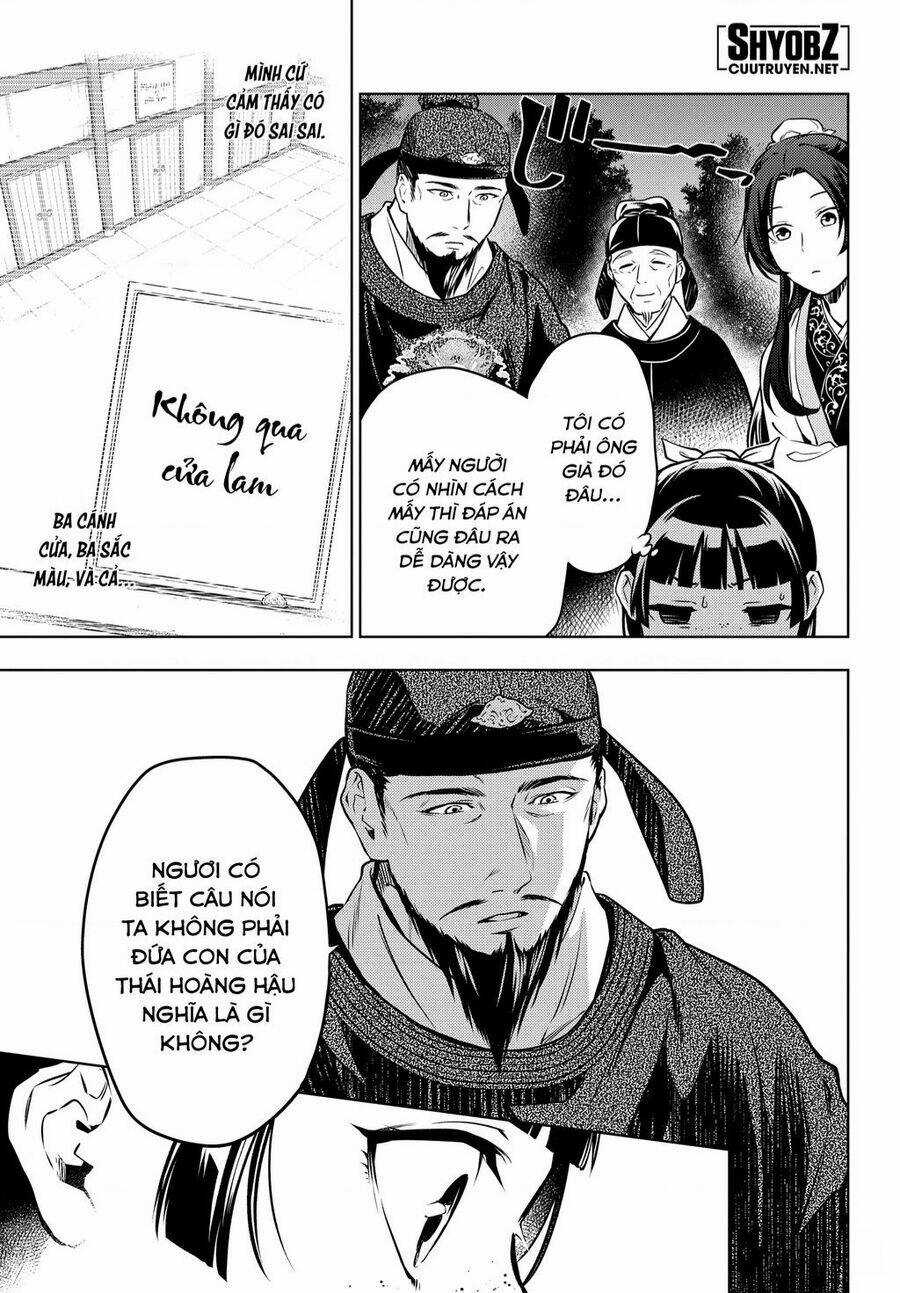 Dược Sư Tự Sự - Nhật Ký Giải Mã Bí Ẩn Chốn Hậu Cung Của Maomao Chapter 53 trang 25