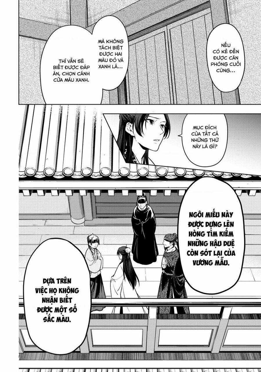 Dược Sư Tự Sự - Nhật Ký Giải Mã Bí Ẩn Chốn Hậu Cung Của Maomao Chapter 54 trang 15