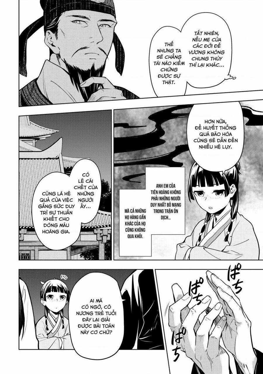 Dược Sư Tự Sự - Nhật Ký Giải Mã Bí Ẩn Chốn Hậu Cung Của Maomao Chapter 54 trang 21