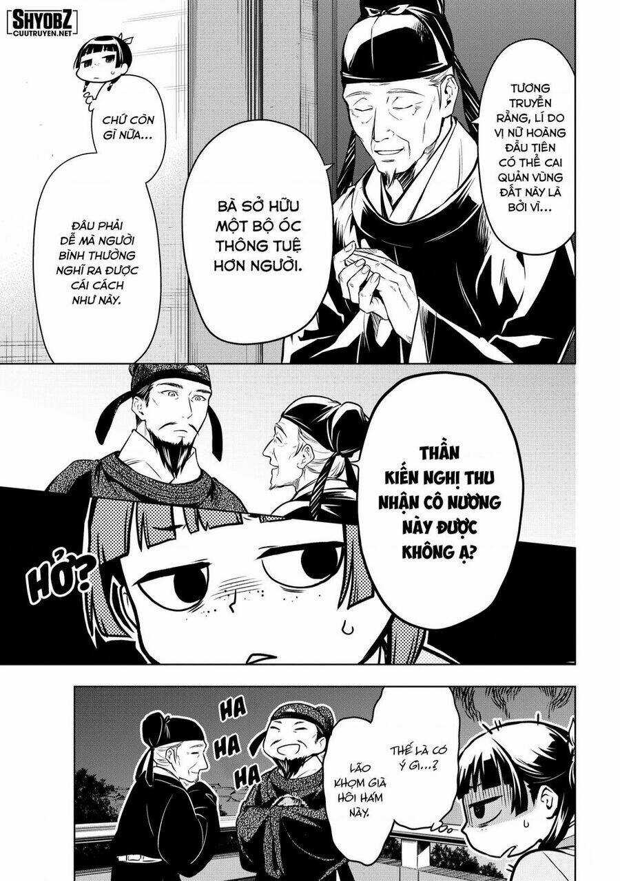 Dược Sư Tự Sự - Nhật Ký Giải Mã Bí Ẩn Chốn Hậu Cung Của Maomao Chapter 54 trang 22