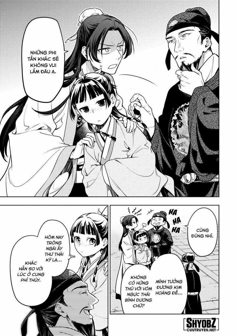 Dược Sư Tự Sự - Nhật Ký Giải Mã Bí Ẩn Chốn Hậu Cung Của Maomao Chapter 54 trang 3