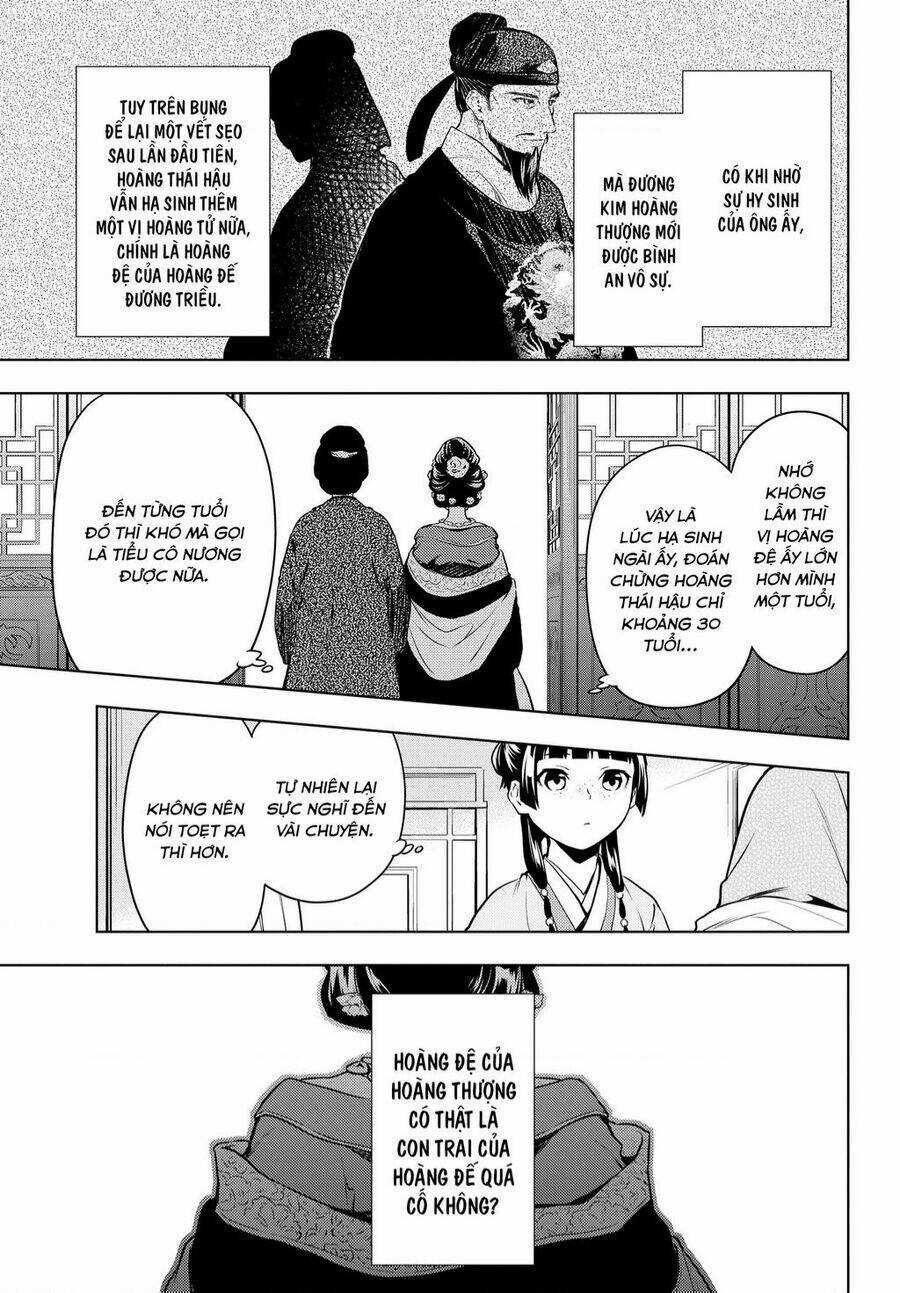 Dược Sư Tự Sự - Nhật Ký Giải Mã Bí Ẩn Chốn Hậu Cung Của Maomao Chapter 55.5 trang 20