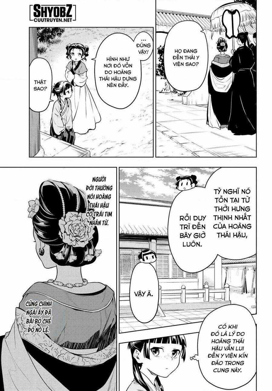 Dược Sư Tự Sự - Nhật Ký Giải Mã Bí Ẩn Chốn Hậu Cung Của Maomao Chapter 55.5 trang 6