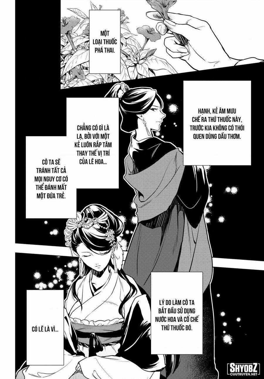 Dược Sư Tự Sự - Nhật Ký Giải Mã Bí Ẩn Chốn Hậu Cung Của Maomao Chapter 55 trang 22