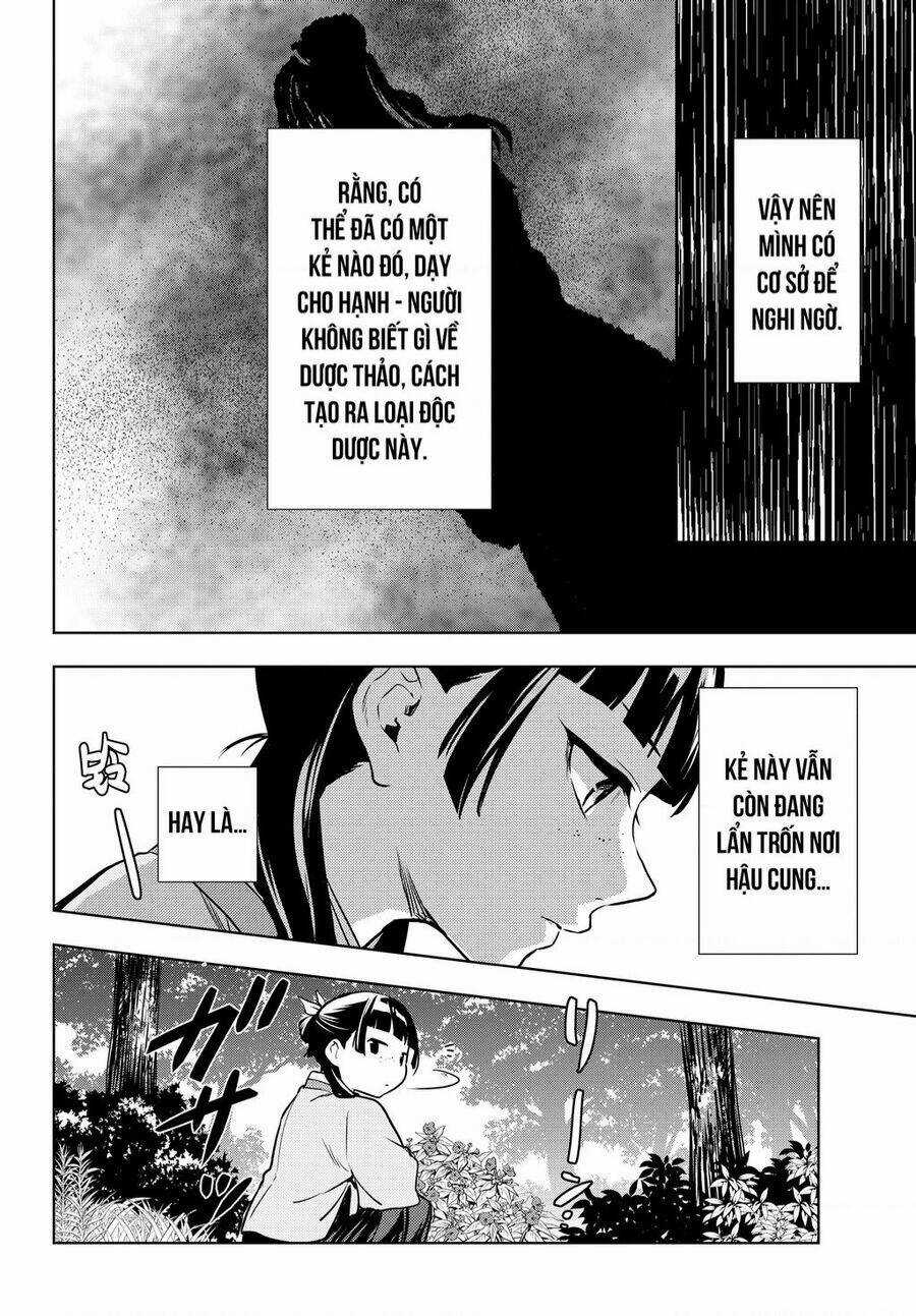 Dược Sư Tự Sự - Nhật Ký Giải Mã Bí Ẩn Chốn Hậu Cung Của Maomao Chapter 55 trang 24