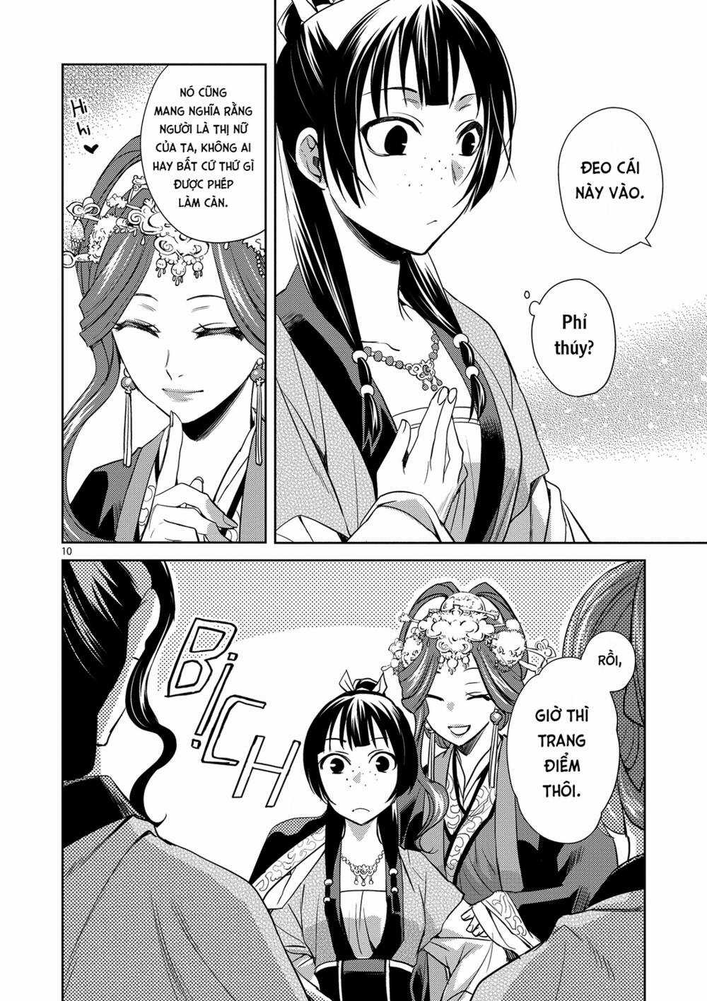 Dược Sư Tự Sự - Nhật Ký Giải Mã Bí Ẩn Chốn Hậu Cung Của Maomao Chapter 6 trang 10