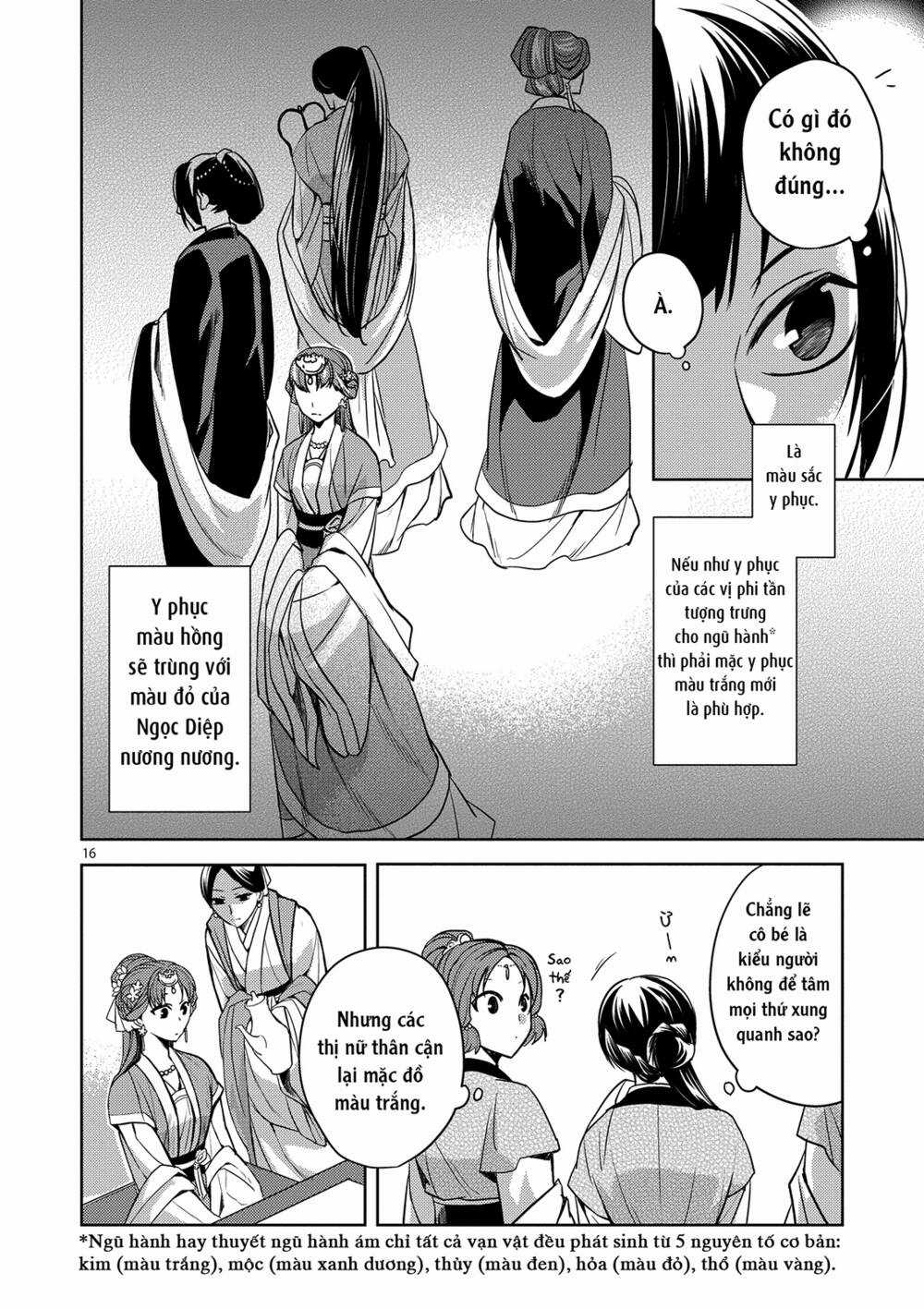 Dược Sư Tự Sự - Nhật Ký Giải Mã Bí Ẩn Chốn Hậu Cung Của Maomao Chapter 6 trang 15