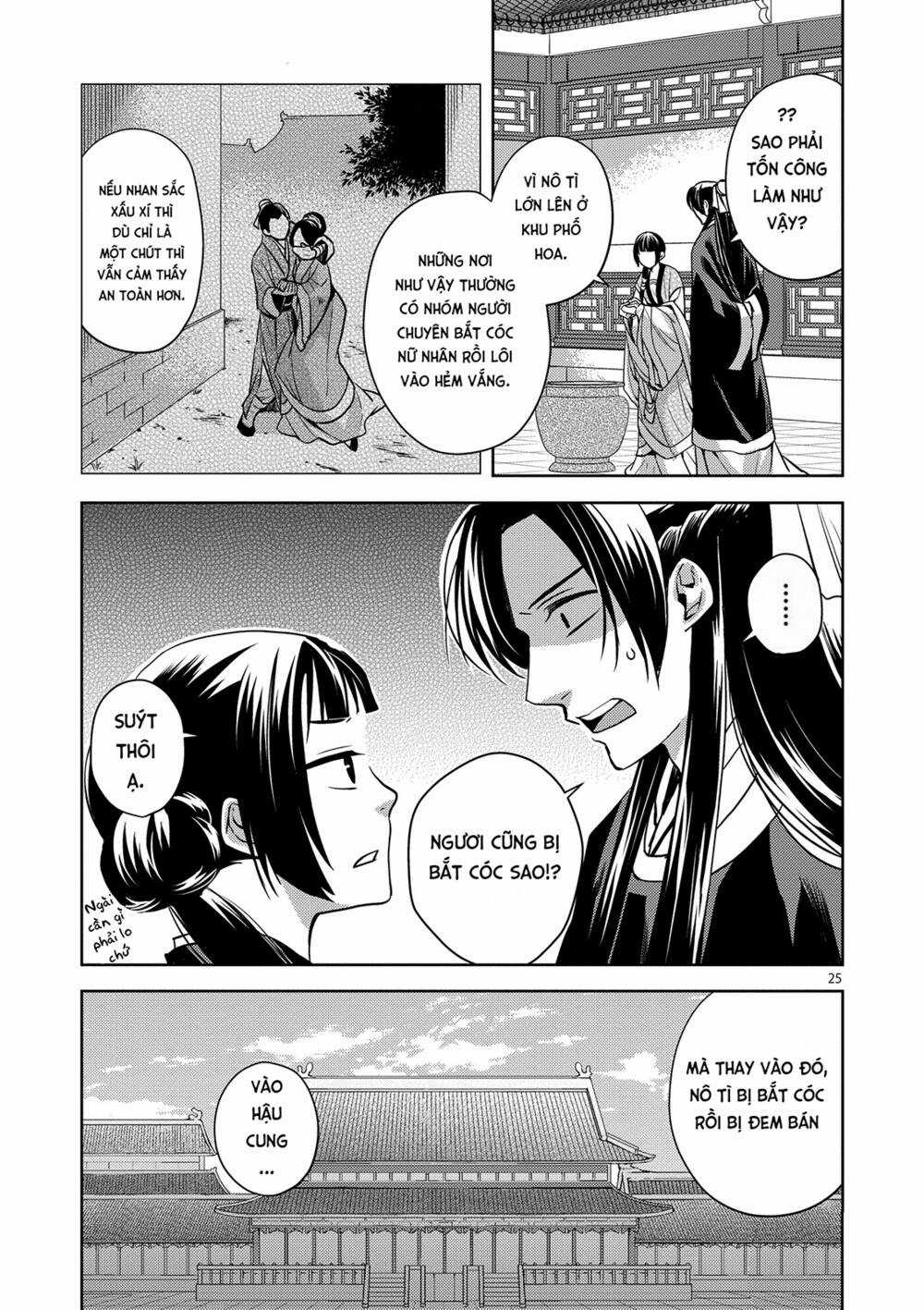 Dược Sư Tự Sự - Nhật Ký Giải Mã Bí Ẩn Chốn Hậu Cung Của Maomao Chapter 6 trang 23