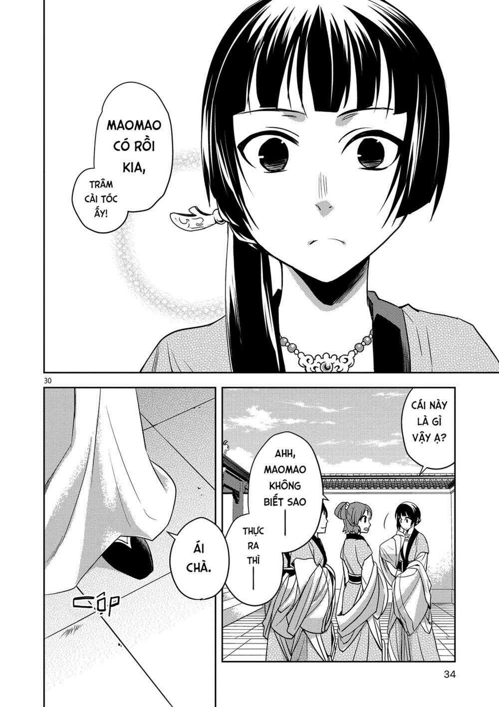 Dược Sư Tự Sự - Nhật Ký Giải Mã Bí Ẩn Chốn Hậu Cung Của Maomao Chapter 6 trang 28