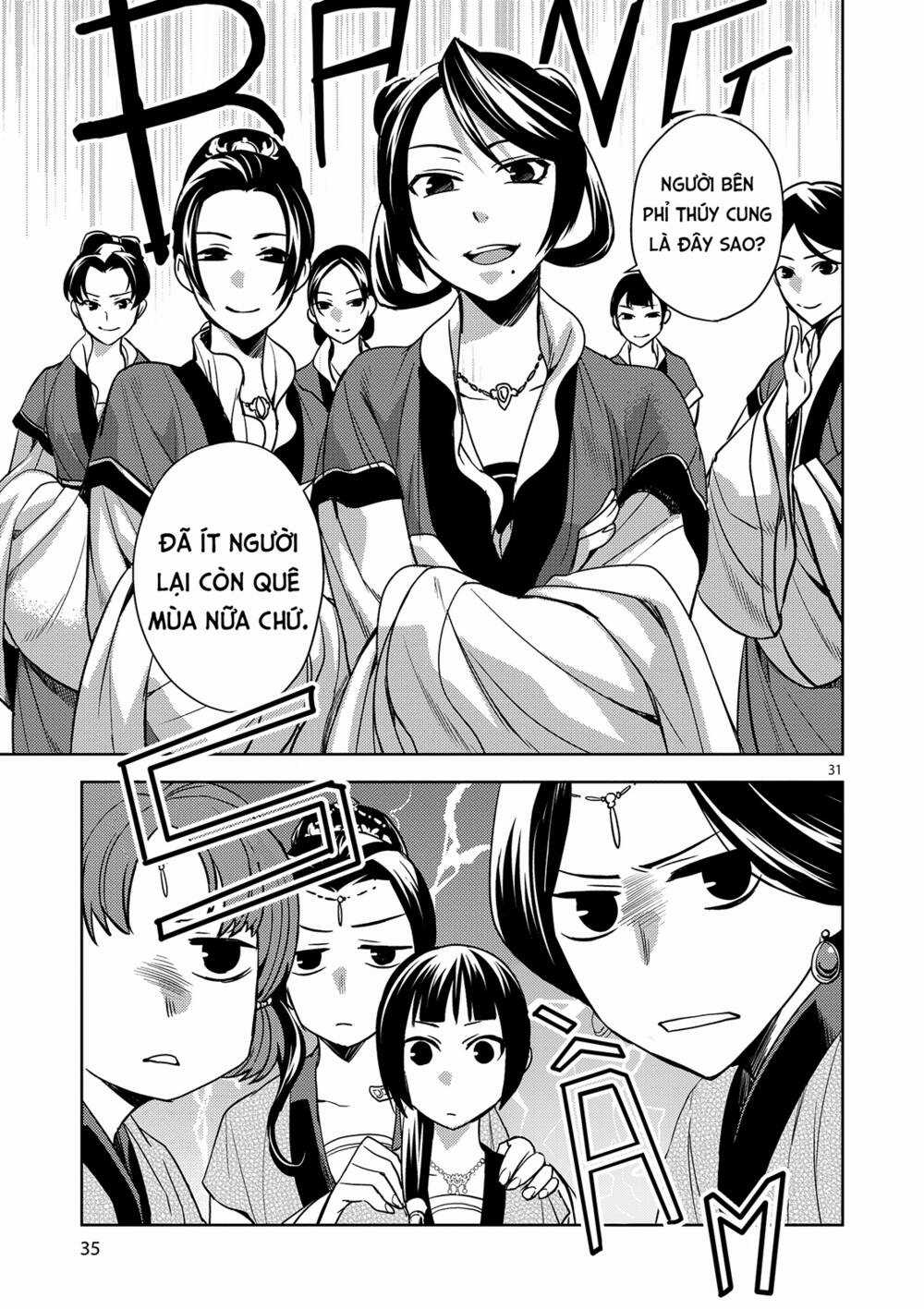 Dược Sư Tự Sự - Nhật Ký Giải Mã Bí Ẩn Chốn Hậu Cung Của Maomao Chapter 6 trang 29