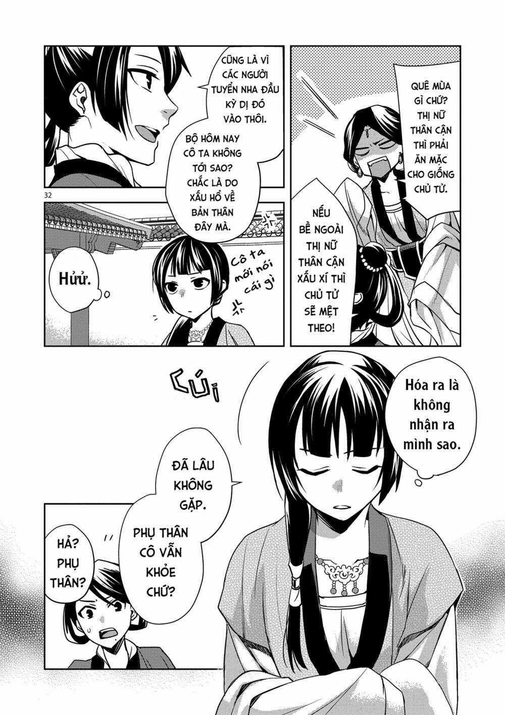 Dược Sư Tự Sự - Nhật Ký Giải Mã Bí Ẩn Chốn Hậu Cung Của Maomao Chapter 6 trang 30