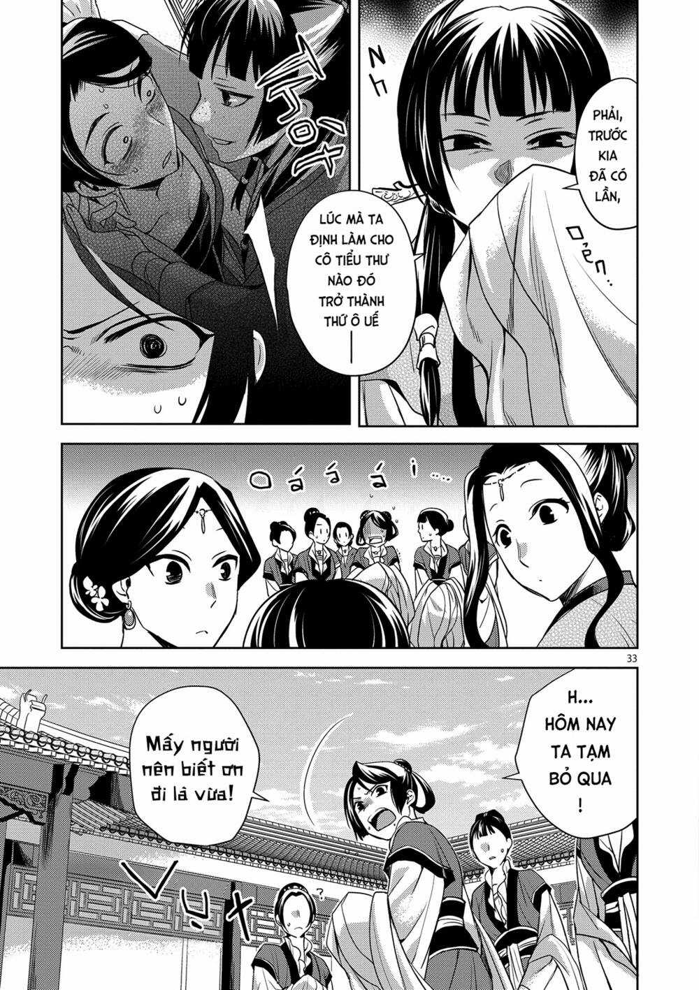 Dược Sư Tự Sự - Nhật Ký Giải Mã Bí Ẩn Chốn Hậu Cung Của Maomao Chapter 6 trang 31