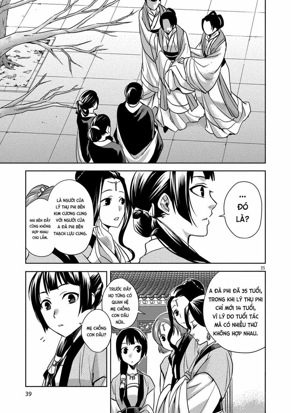 Dược Sư Tự Sự - Nhật Ký Giải Mã Bí Ẩn Chốn Hậu Cung Của Maomao Chapter 6 trang 33