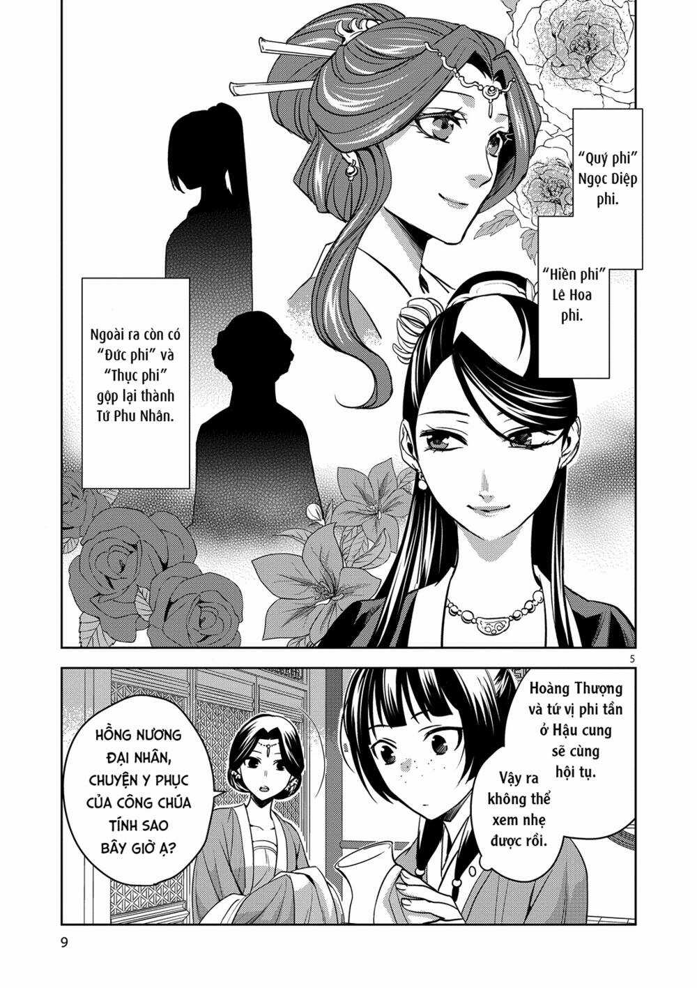 Dược Sư Tự Sự - Nhật Ký Giải Mã Bí Ẩn Chốn Hậu Cung Của Maomao Chapter 6 trang 5