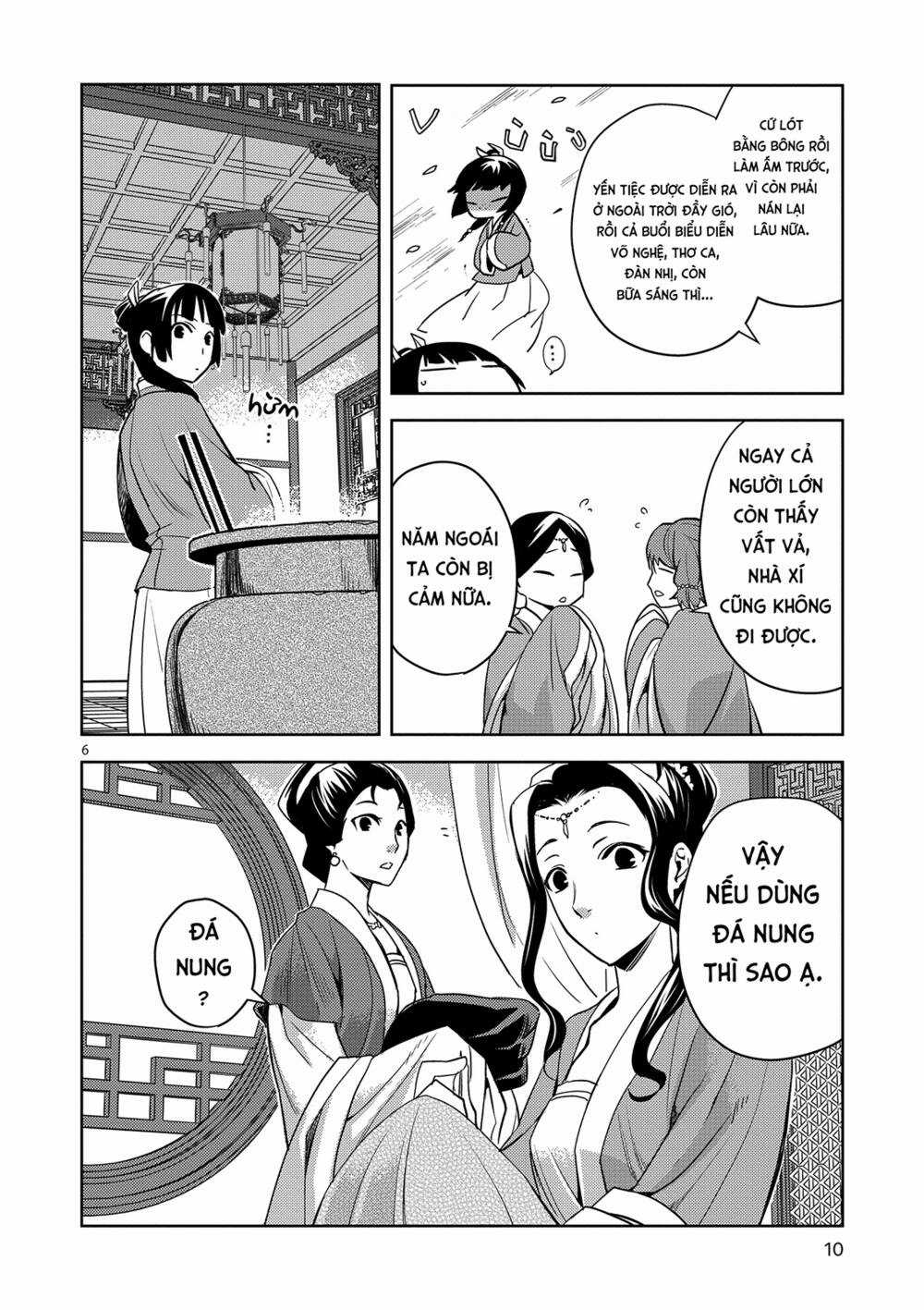 Dược Sư Tự Sự - Nhật Ký Giải Mã Bí Ẩn Chốn Hậu Cung Của Maomao Chapter 6 trang 6