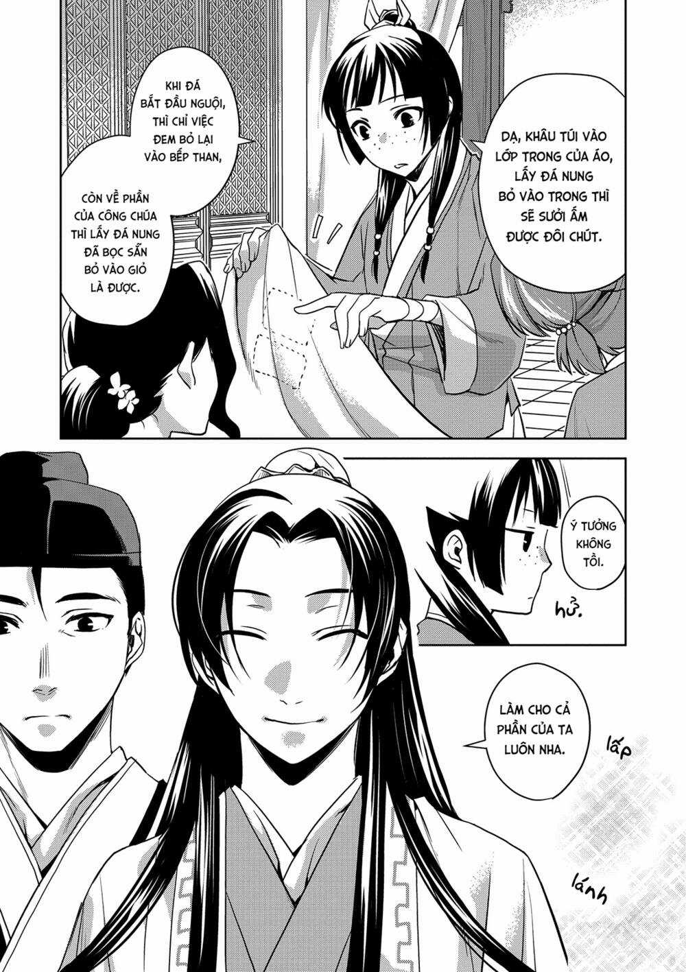 Dược Sư Tự Sự - Nhật Ký Giải Mã Bí Ẩn Chốn Hậu Cung Của Maomao Chapter 6 trang 7