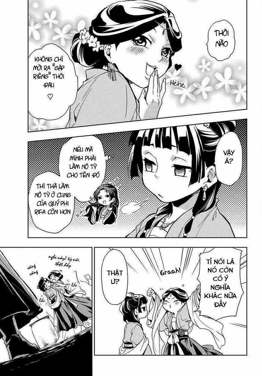Dược Sư Tự Sự - Nhật Ký Giải Mã Bí Ẩn Chốn Hậu Cung Của Maomao Chapter 7 trang 20