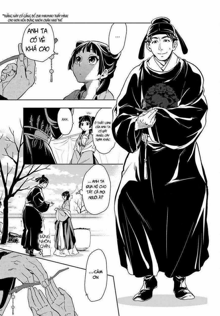 Dược Sư Tự Sự - Nhật Ký Giải Mã Bí Ẩn Chốn Hậu Cung Của Maomao Chapter 7 trang 22