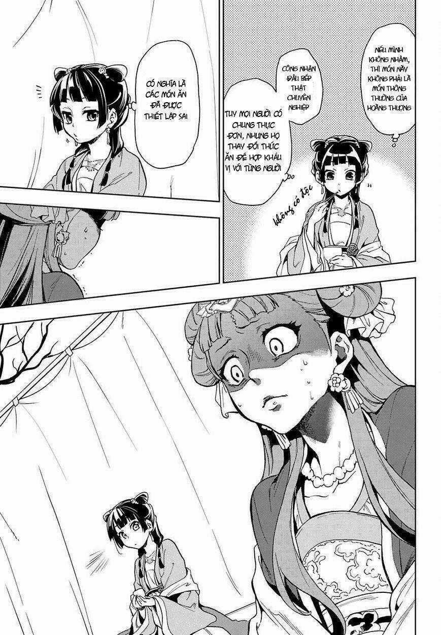 Dược Sư Tự Sự - Nhật Ký Giải Mã Bí Ẩn Chốn Hậu Cung Của Maomao Chapter 7 trang 35