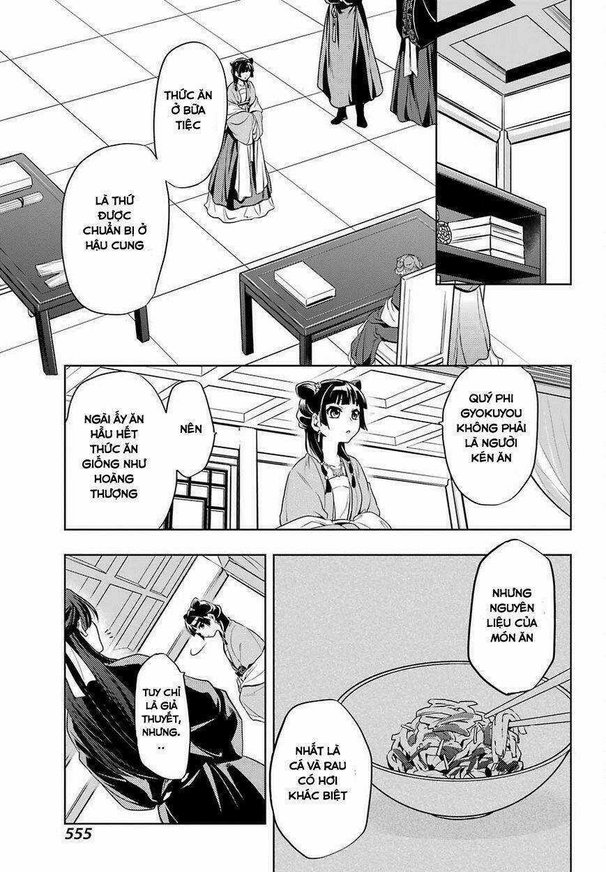 Dược Sư Tự Sự - Nhật Ký Giải Mã Bí Ẩn Chốn Hậu Cung Của Maomao Chapter 8 trang 20