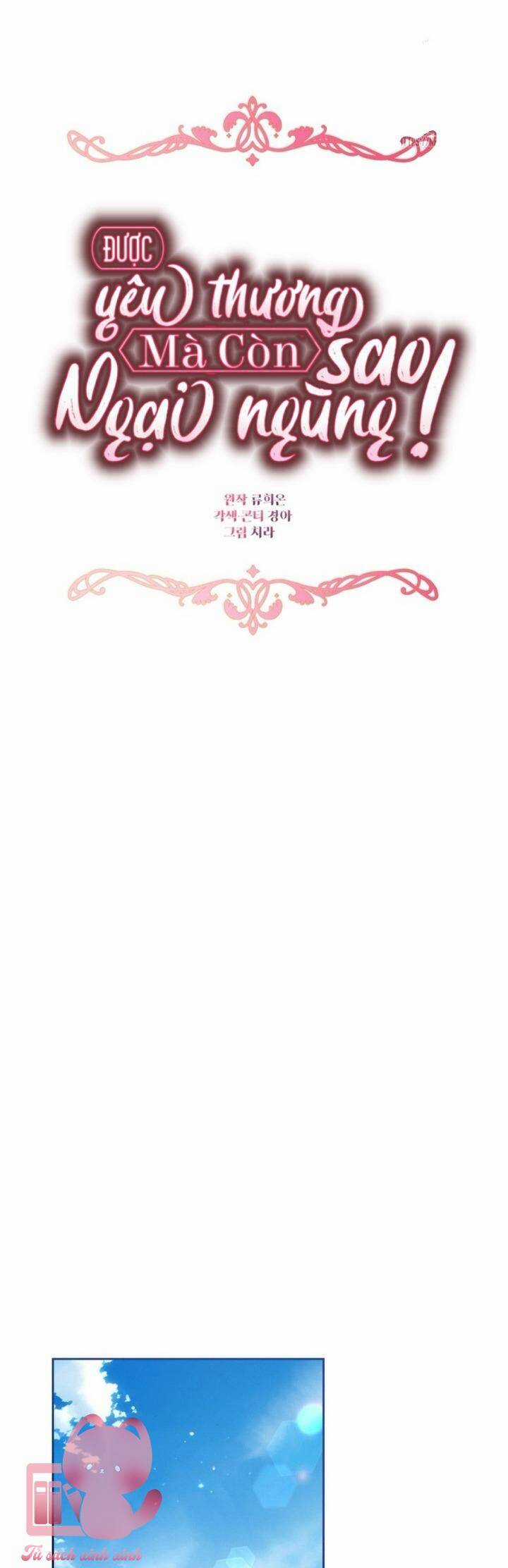 Được Yêu Thương Mà Còn Ngại Ngùng Sao! Chapter 78 trang 24