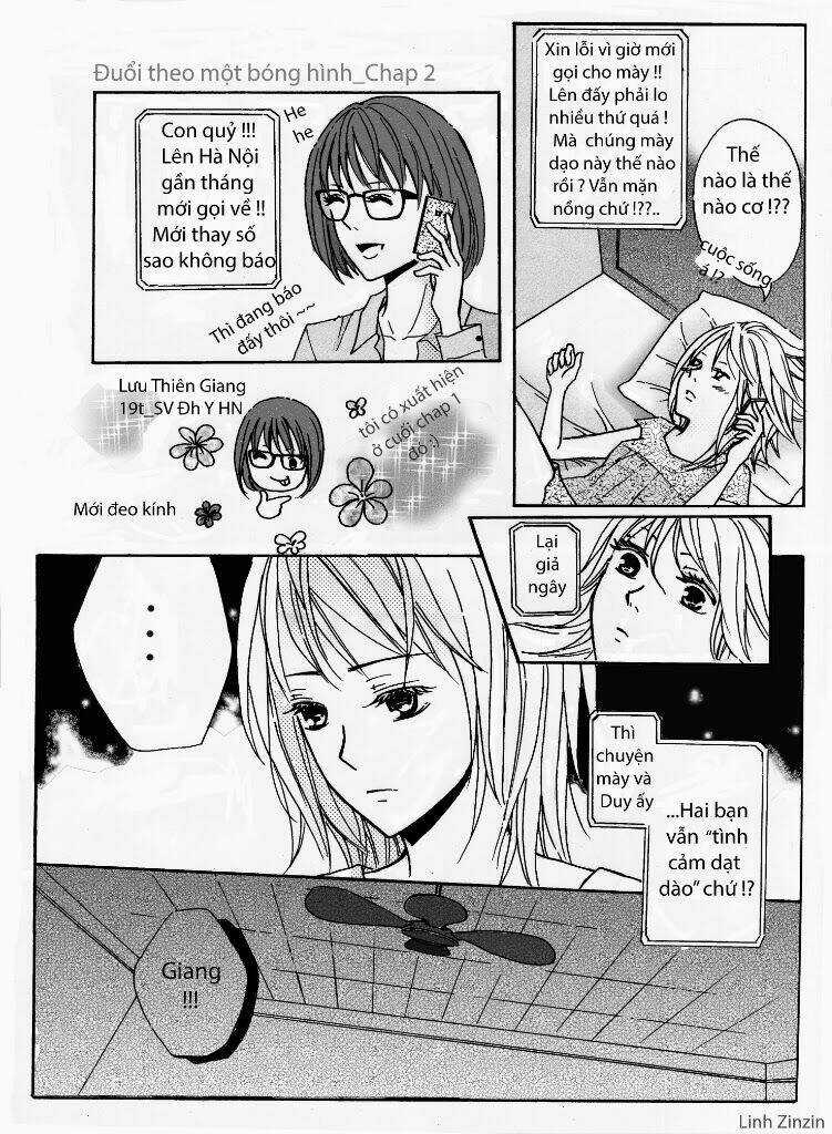 Đuổi Theo Một Bóng Hình Chapter 2 trang 8