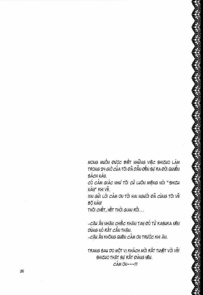 Durarara!! Doujinshi - 24 Hours ~ Daytime ~ Chapter 0 trang 19