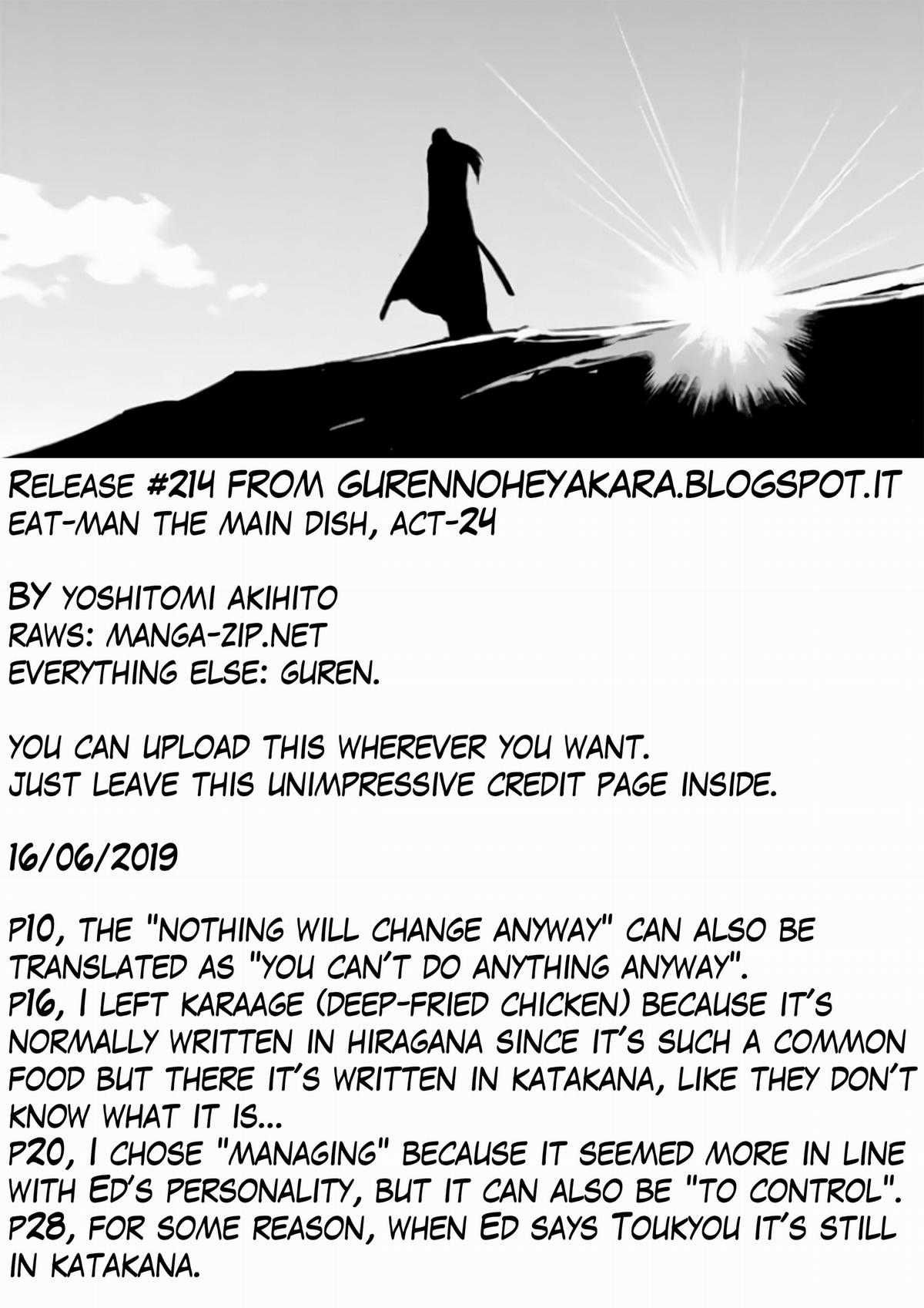 Eat-man: The Main Dish Chapter 24 trang 29