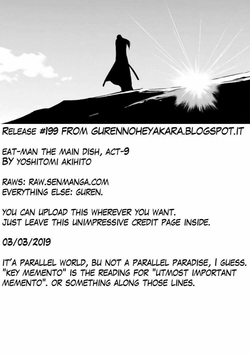 Eat-man: The Main Dish Chapter 9 trang 32