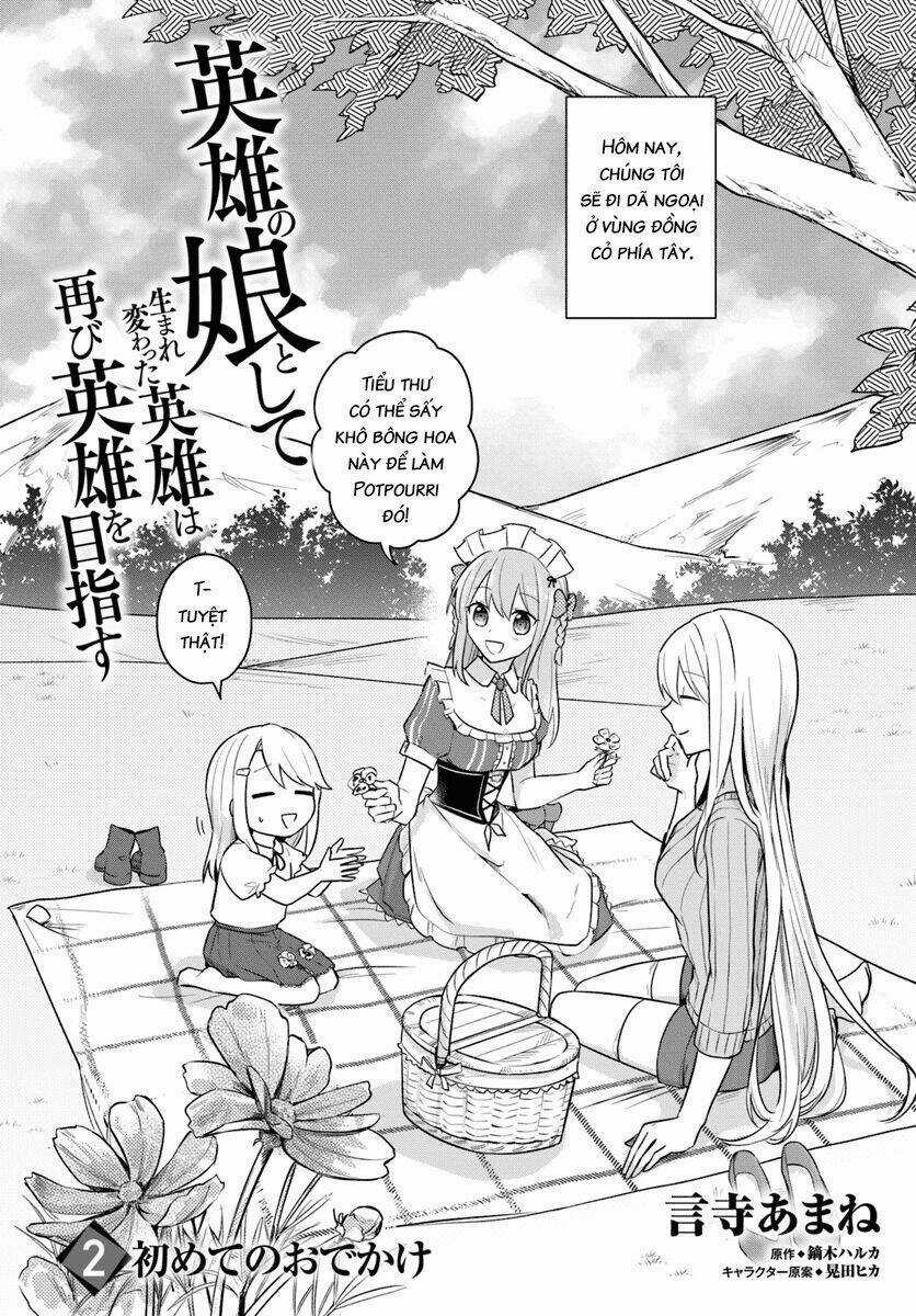 Eiyuu No Musume To Shite Umarekawatta Eiyuu Wa Futatabi Eiyuu O Mezasu Chapter 2 trang 2