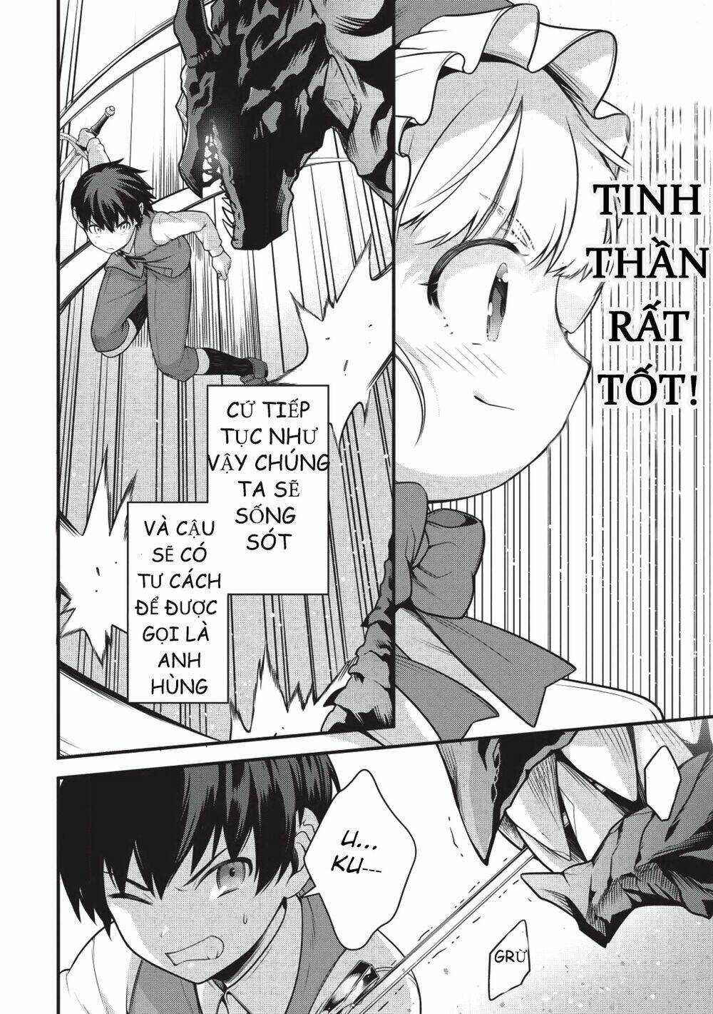 Eiyuu-Ou, Bu O Kiwameru Tame Tensei Su - Soshite, Sekai Saikyou No Minarai Kishi ♀~ Chapter 1 trang 27