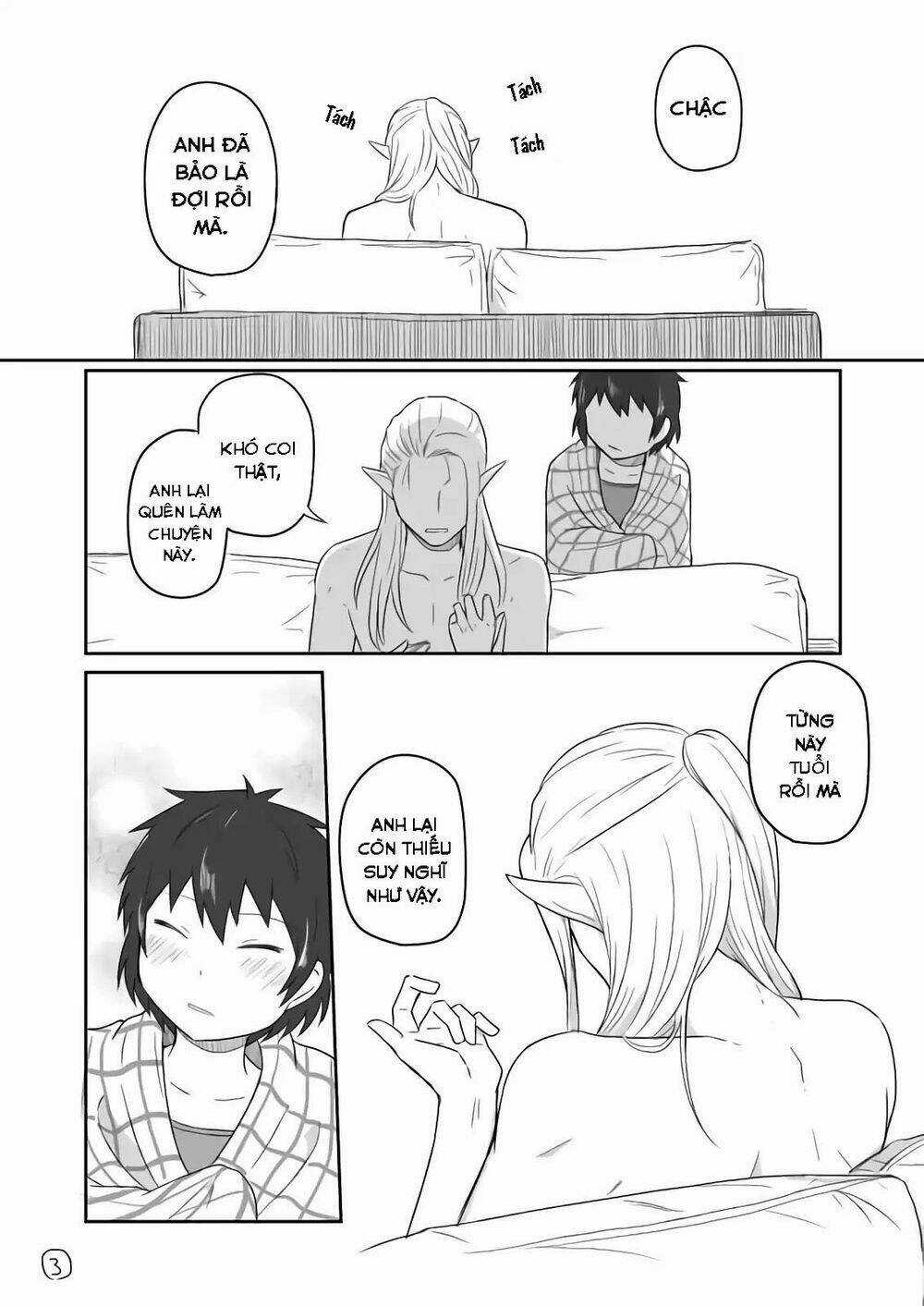 Elf Boyfriend & Boyish Girlfriend Chapter 4 trang 2