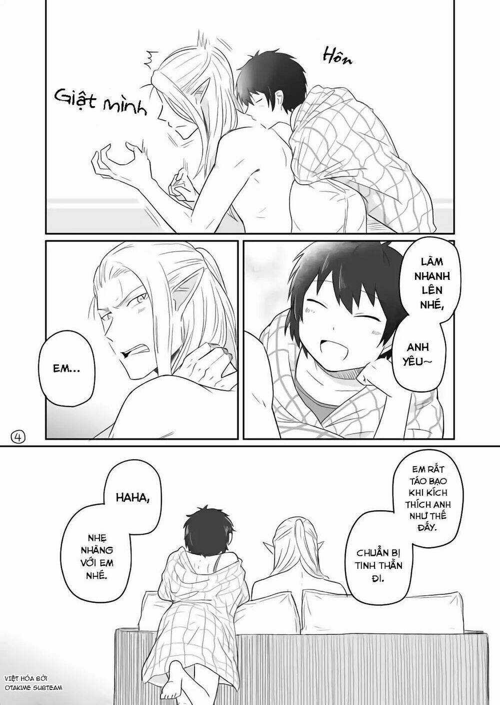 Elf Boyfriend & Boyish Girlfriend Chapter 4 trang 3