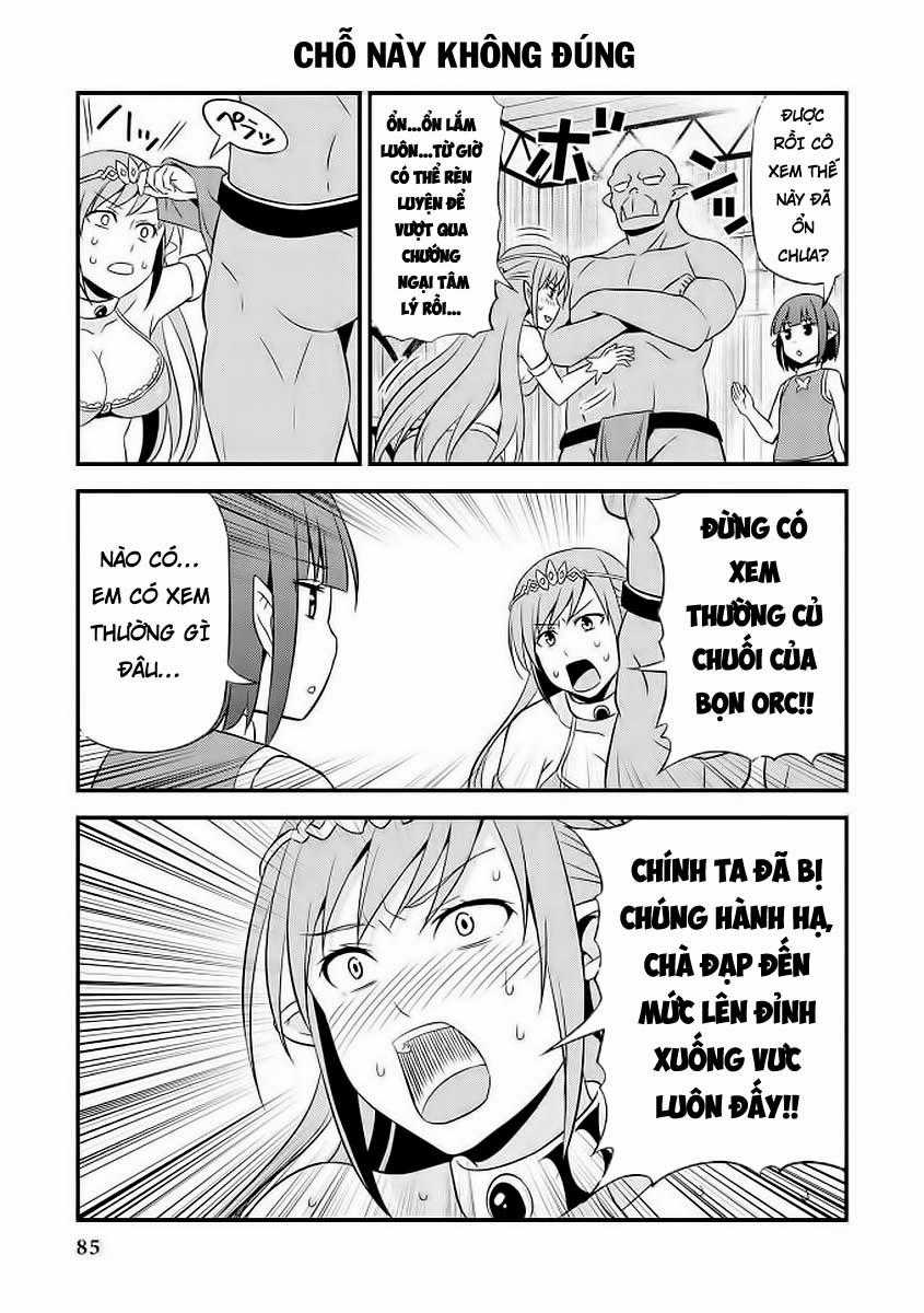 Elf Damdang Và Orc Nghiêm Túc - Hentai Erufutomajime Chapter 5.6 trang 4